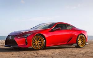 Lexus LC500 on Avant Garde Wheels (SR7) 2018 года